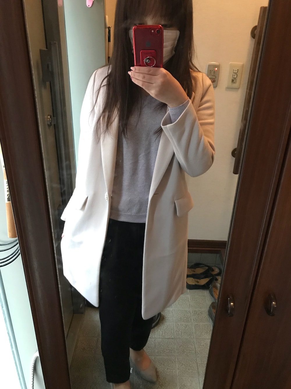 アプワイザーリッシェ♡ピンクチェスターコート アプワイザーリッシェ♡ピンクチェスターコート Apuweiser-riche