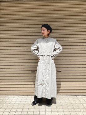 「Steven Alan（スティーブンアラン）のアイテム（ワンピース/ドレス）」を使った、hitomiさん（レディース・152cm）の春コーディネート