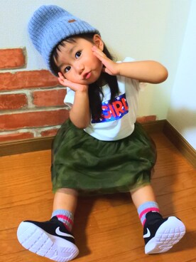 かなよんさん（キッズ・80cm）の夏コーディネート