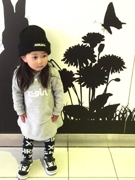かなよんさん(キッズ・80cm)の冬コーディネート