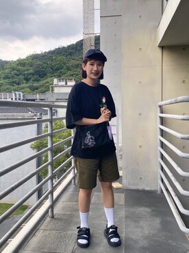 lanpei215さん（レディース・162cm）の夏コーディネート