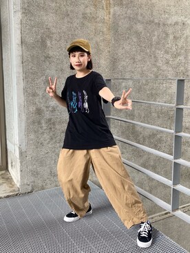 lanpei215さん（レディース・162cm）の夏コーディネート