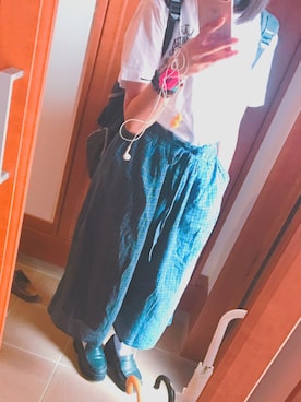 「バンTコーデ」｜maamさん（レディース・158cm）の秋コーディネート