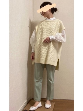 H.さん（レディース・157cm）の春コーディネート