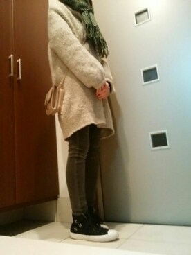 YUAさん（レディース・162cm）の冬コーディネート