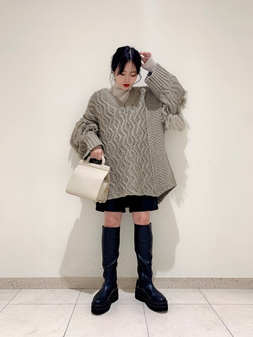 のん Jeanasis 熊本ニューズ店 Jeanasisのブーツを使ったコーディネート Wear