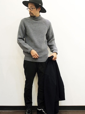「 カジュアル」｜「アイテム（ジャケット/アウター）」を使った、nakajiさん（メンズ・168cm）の冬コーディネート