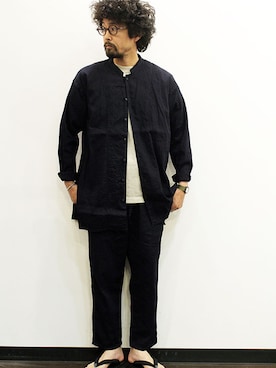 「INFIELDER DESIGN（インフィールダーデザイン）のアイテム」を使った、nakajiさん（メンズ・168cm）の夏コーディネート