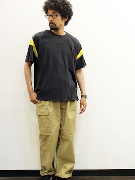 「AREth（アース）のアイテム」を使った、nakajiさん（メンズ・168cm）の夏コーディネート