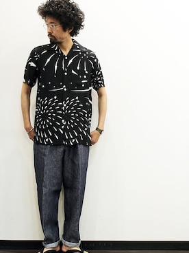 「INFIELDER DESIGN（インフィールダーデザイン）のアイテム」を使った、nakajiさん（メンズ・168cm）の夏コーディネート
