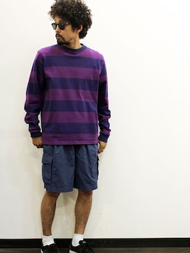 「NECESSARY or UNNECESSARY（ネセサリーオアアンネセサリー）のアイテム」を使った、nakajiさん（メンズ・168cm）の夏コーディネート