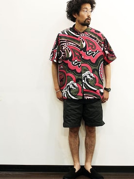 「Ordinary fits（オーディナリーフィッツ）のアイテム」を使った、nakajiさん（メンズ・168cm）の夏コーディネート