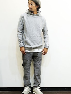 「NL（ニール）のアイテム」を使った、nakajiさん（メンズ・168cm）の秋コーディネート