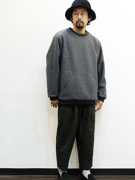 「LIXTICK（リックスティック）のアイテム」を使った、nakajiさん（メンズ・168cm）の秋コーディネート