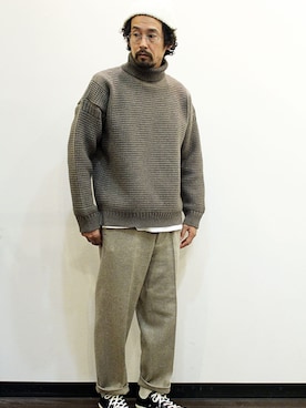 「LIXTICK（リックスティック）のアイテム」を使った、nakajiさん（メンズ・168cm）の冬コーディネート