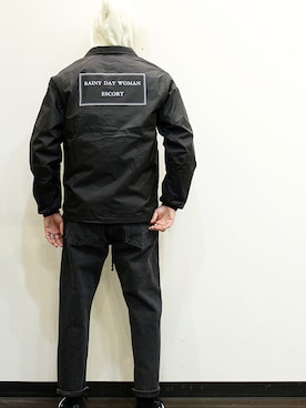 「COOCHUCAMP（クーチューキャンプ）のアイテム」を使った、nakajiさん（メンズ・168cm）の冬コーディネート