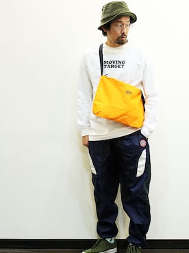 「BAG'n'NOUN（バッグンナウン）のアイテム」を使った、nakajiさん（メンズ・168cm）の冬コーディネート