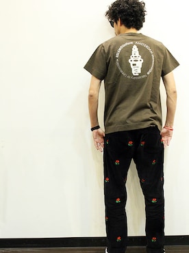 「ポケットＴシャツ」｜nakajiさん（メンズ・168cm）の夏コーディネート