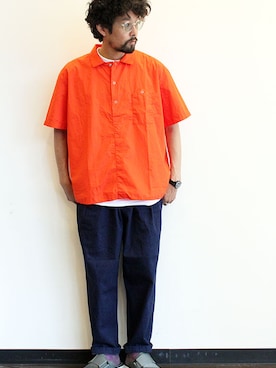 「LIXTICK（リックスティック）のアイテム」を使った、nakajiさん（メンズ・168cm）の夏コーディネート