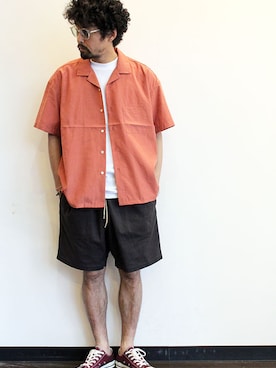 「LIXTICK（リックスティック）のアイテム」を使った、nakajiさん（メンズ・168cm）の夏コーディネート