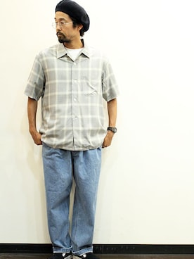 「LIXTICK（リックスティック）のアイテム」を使った、nakajiさん（メンズ・168cm）の夏コーディネート