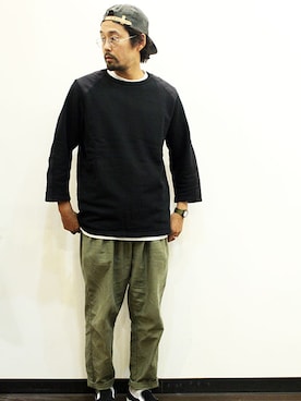 「LIXTICK（リックスティック）のアイテム」を使った、nakajiさん（メンズ・168cm）の秋コーディネート