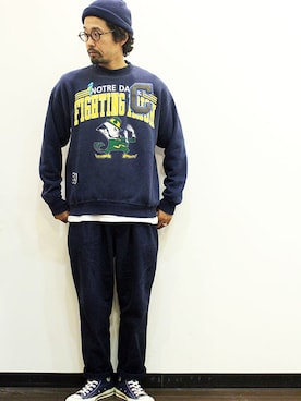 「COOCHUCAMP（クーチューキャンプ）のアイテム」を使った、nakajiさん（メンズ・168cm）の秋コーディネート