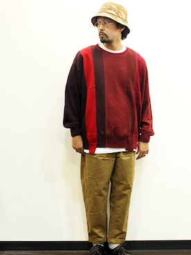 「MANEBU（マネブ）のアイテム（シューズ）」を使った、nakajiさん（メンズ・168cm）の秋コーディネート