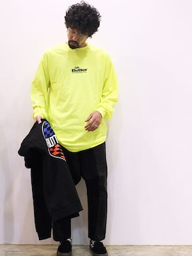 「VANS VAULT（バンズボルト）のアイテム」を使った、nakajiさん（メンズ・168cm）の冬コーディネート