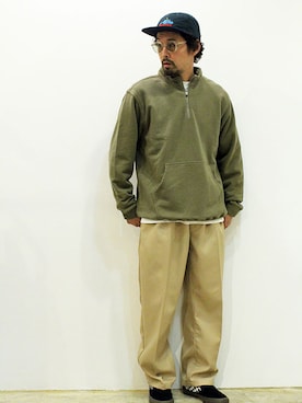 「VANS VAULT（バンズボルト）のアイテム」を使った、nakajiさん（メンズ・168cm）の春コーディネート