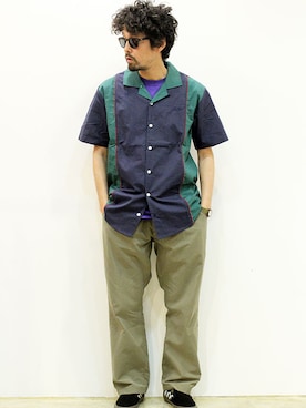 「VANS VAULT（バンズボルト）のアイテム」を使った、nakajiさん（メンズ・168cm）の春コーディネート