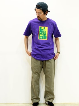 「VANS VAULT（バンズボルト）のアイテム」を使った、nakajiさん（メンズ・168cm）の夏コーディネート