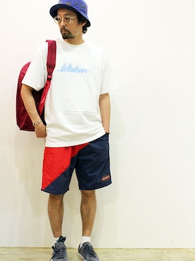 「LIXTICK（リックスティック）のアイテム」を使った、nakajiさん（メンズ・168cm）の夏コーディネート