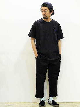 「VANS VAULT（バンズボルト）のアイテム」を使った、nakajiさん（メンズ・168cm）の夏コーディネート