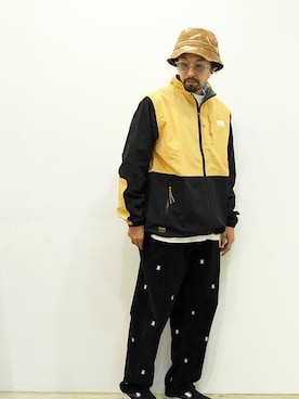 「オトナカジュアル」｜「アイテム（ナイロンジャケット）」を使った、nakajiさん（メンズ・168cm）の冬コーディネート