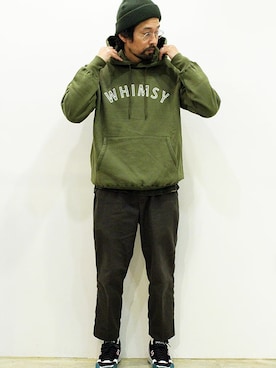 「THE UNION（ザユニオン）のアイテム」を使った、nakajiさん（メンズ・168cm）の冬コーディネート