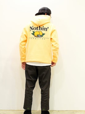 「MANEBU（マネブ）のアイテム（モカシン/デッキシューズ）」を使った、nakajiさん（メンズ・168cm）の冬コーディネート