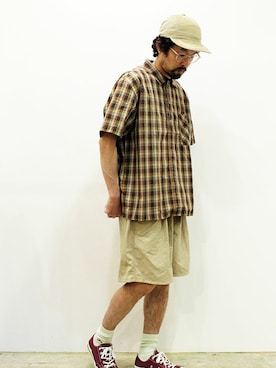 「プルオーバー」｜nakajiさん（メンズ・168cm）の夏コーディネート