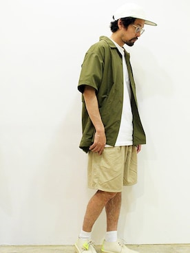 「ink（インク）のアイテム」を使った、nakajiさん（メンズ・168cm）の夏コーディネート