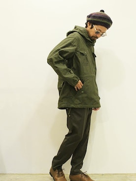 「ink（インク）のアイテム（ジャケット/アウター）」を使った、nakajiさん（メンズ・168cm）の秋コーディネート