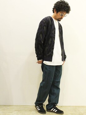 「THE UNION（ザユニオン）のアイテム」を使った、nakajiさん（メンズ・168cm）の春コーディネート