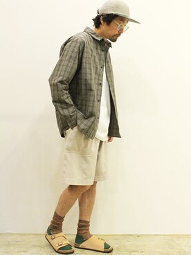 「COMFORTABLE REASON（コンフォータブルリーズン）のアイテム」を使った、nakajiさん（メンズ・168cm）の春コーディネート