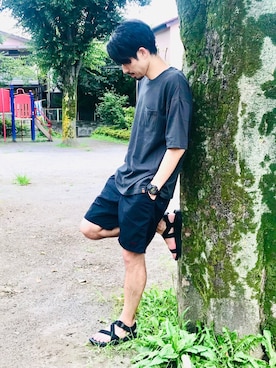 中野裕(なかのひろし)さん(メンズ・174cm)の夏コーディネート