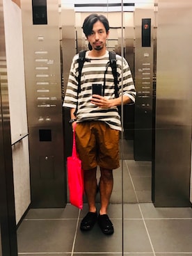 中野裕(なかのひろし)さん（メンズ・174cm）の夏コーディネート