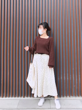 些雲♡シャロンさん(レディース・155cm)の冬コーディネート