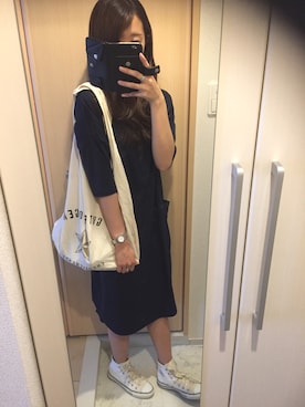 「アイテム（PC・スマホグッズ/家電）」を使った、えりんぎさん（レディース・160cm・20代）の夏コーディネート