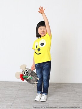 「skeegee（スキージー）のアイテム」を使った、BRANSHESさん（キッズ・106cm）の冬コーディネート