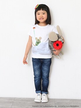 「skeegee（スキージー）のアイテム」を使った、BRANSHESさん（キッズ・106cm）の冬コーディネート