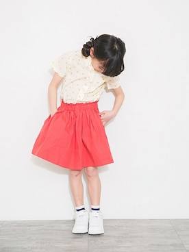 BRANSHESさん（キッズ・107cm）の春コーディネート