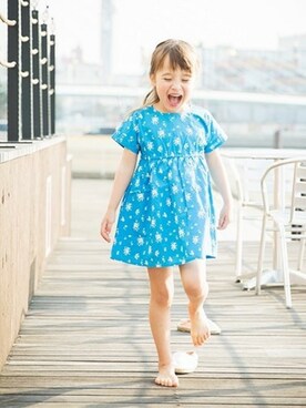 BRANSHESさん（キッズ・113cm）の春コーディネート